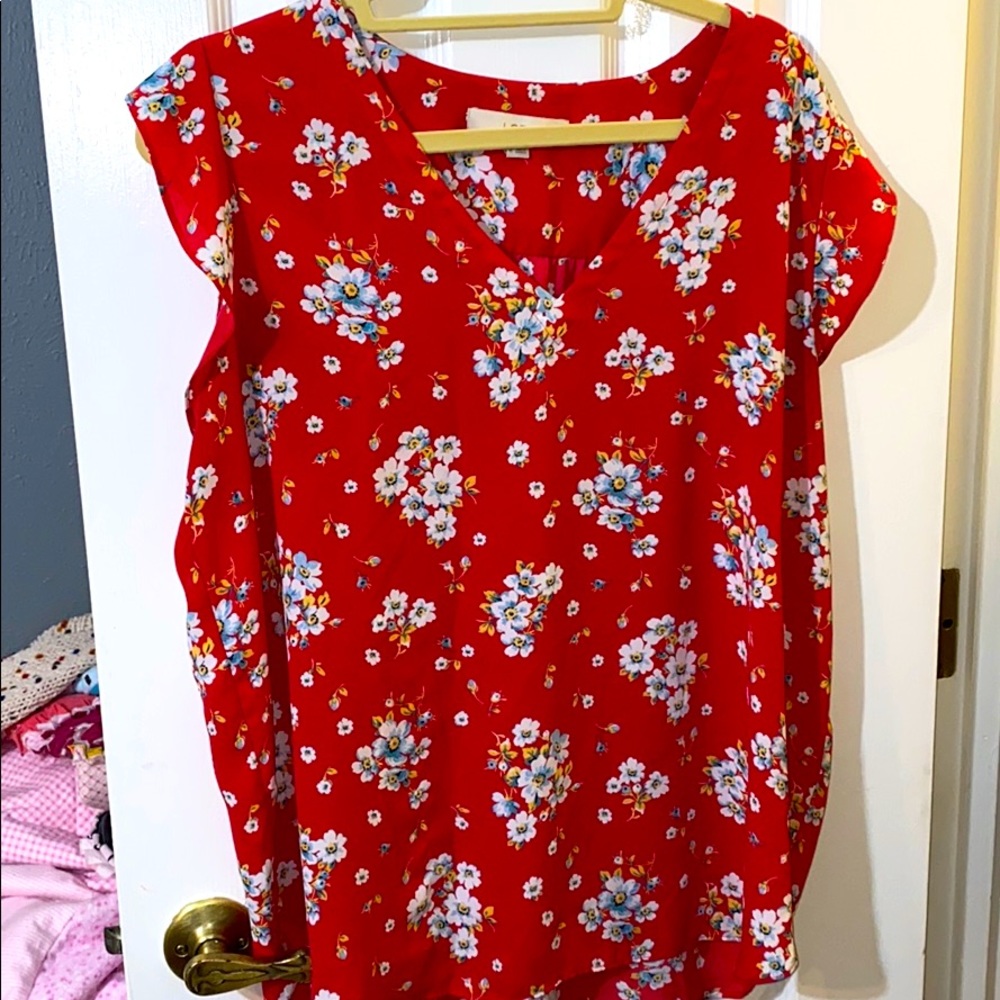 Flowery top